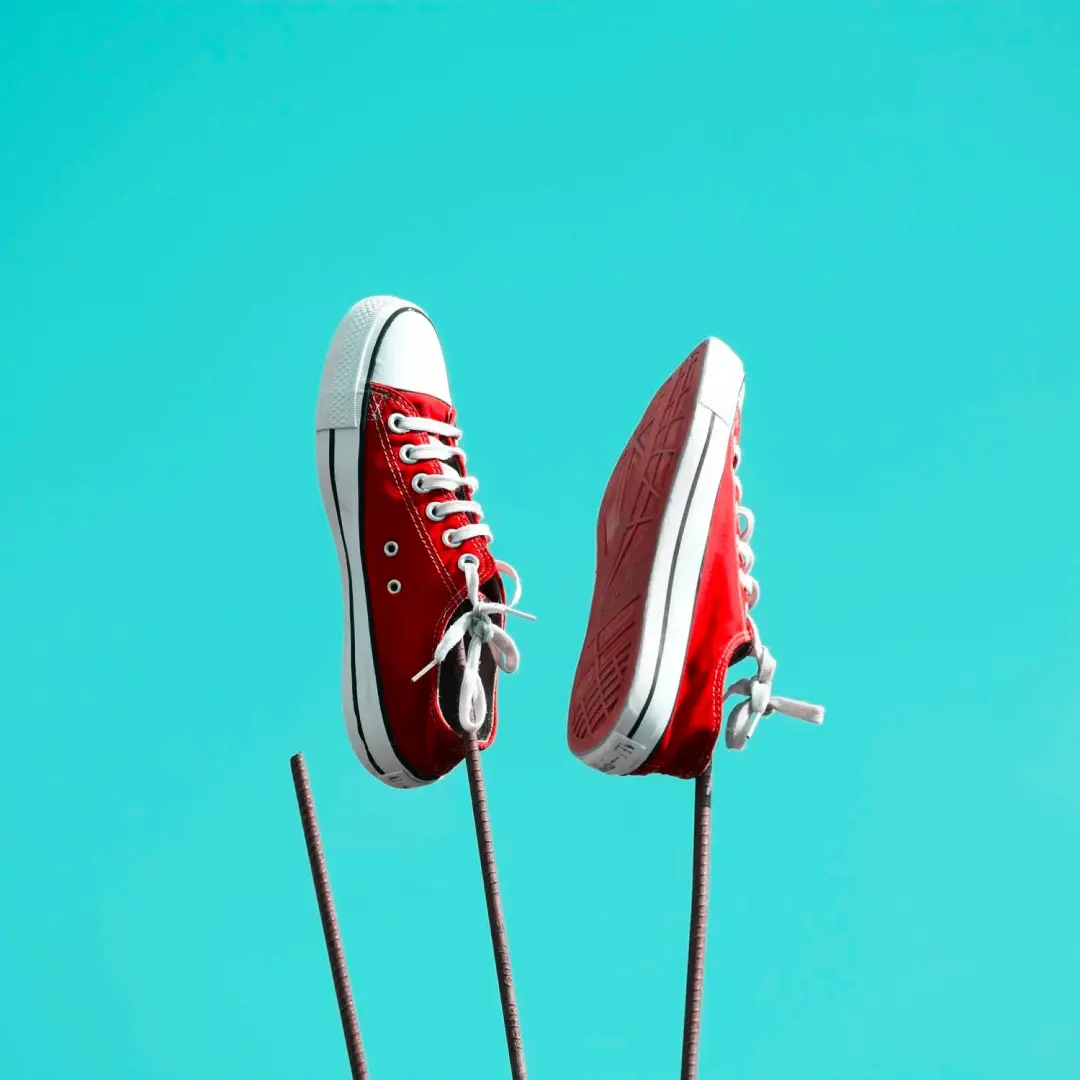 Red high-tops